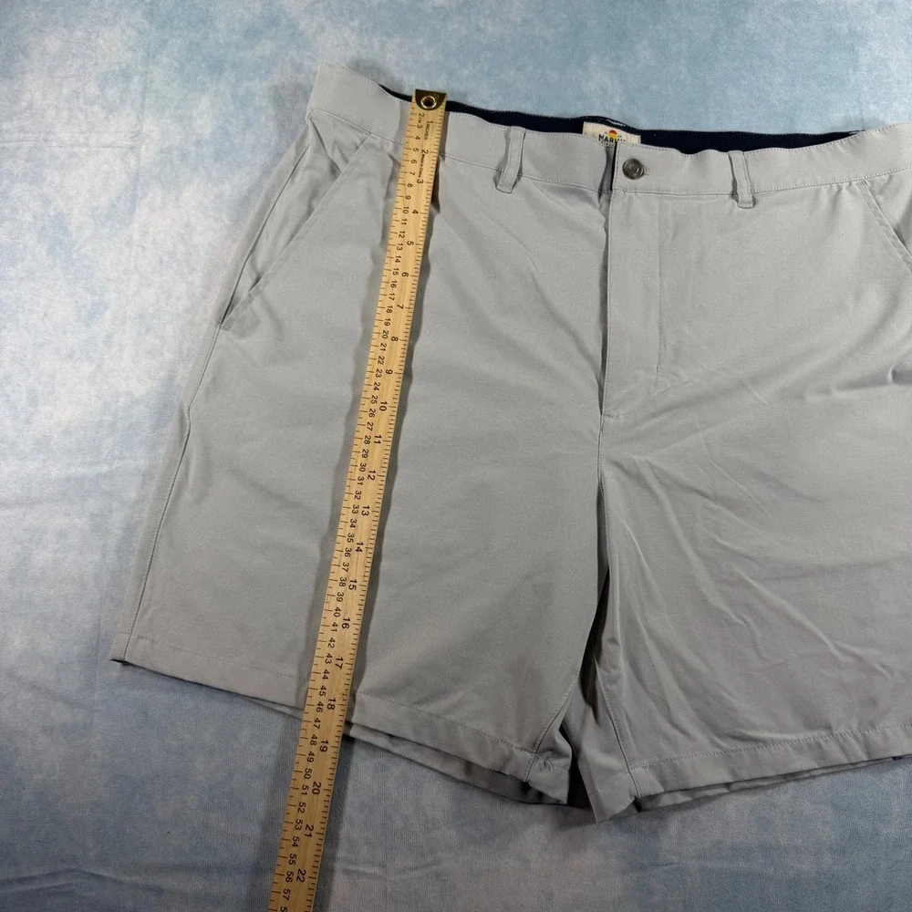Marine Layer Saturday Shorts Mens 36 Grey Excellent Lightweight Performance